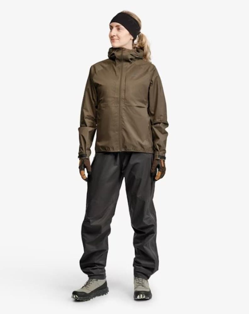 Tived Waterproof Jacket W Forest Green, view: 2