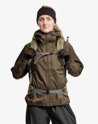 Tived Waterproof Jacket W Forest Green - view: 3