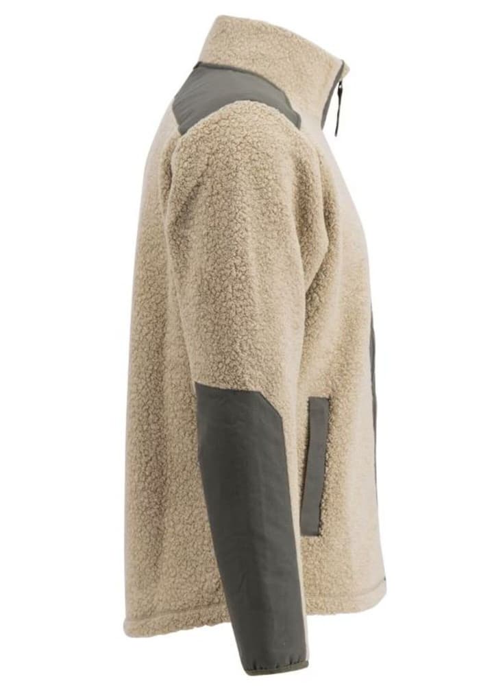 Saruk Wool Pile Mid Full Zip M Sand, view: 2
