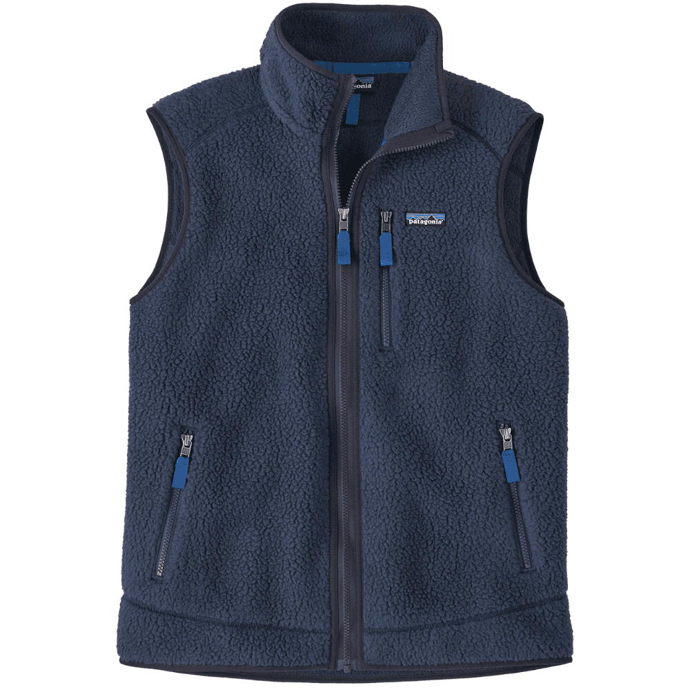 M's Retro Pile Vest New Navy w/Sunken Blue, view: 0