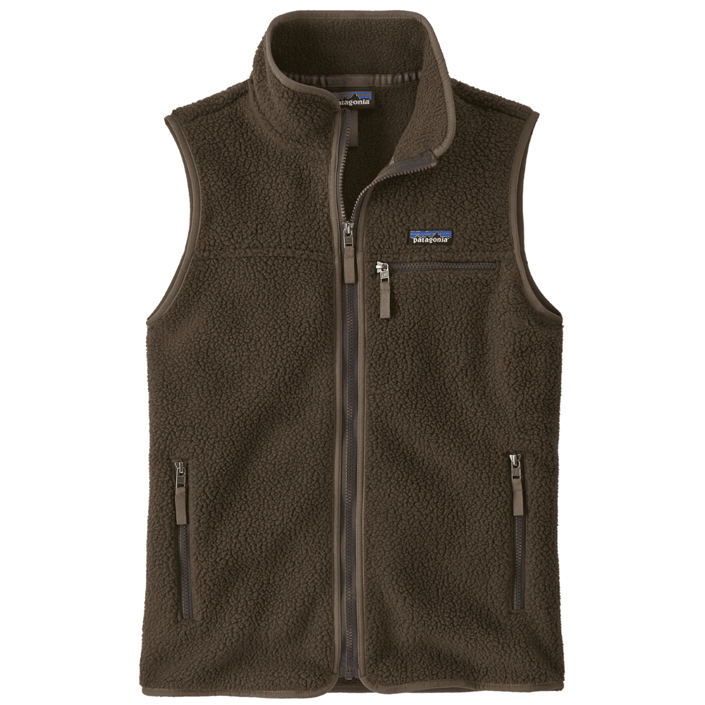 W's Retro Pile Vest Otter Brown, view: 0