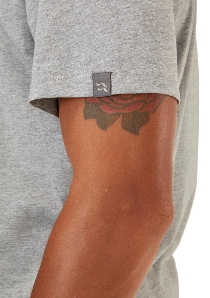 Stance Logo Tee Grey Marl, view: 3