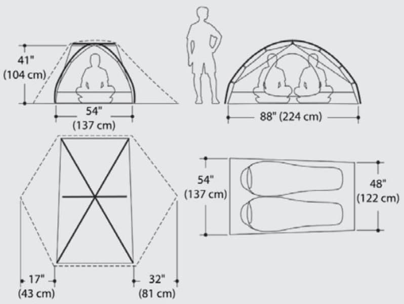 Vapor 2P Foliage, view: 2