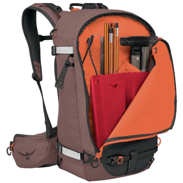 W's Sopris 32L Skidryggsäck Magma Brown/Raven Black, view: 3