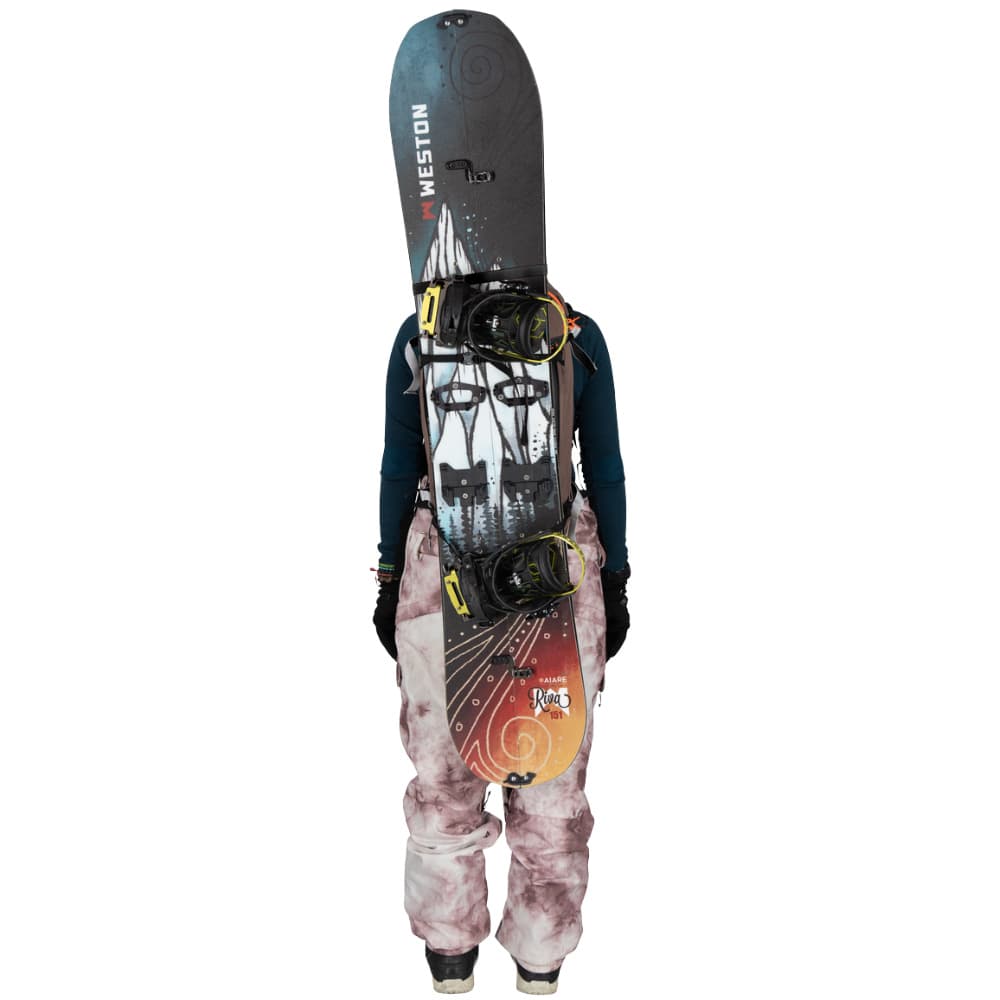 W's Sopris 25L Skidryggsäck Magma Brown/Raven Black, view: 11