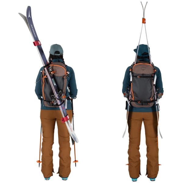 W's Sopris 25L Skidryggsäck Magma Brown/Raven Black, view: 14