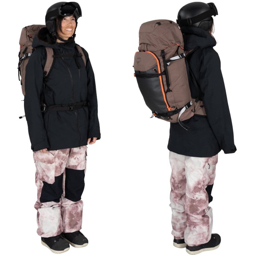 W's Sopris 45L Skidryggsäck Magma Brown/Raven Black, view: 14