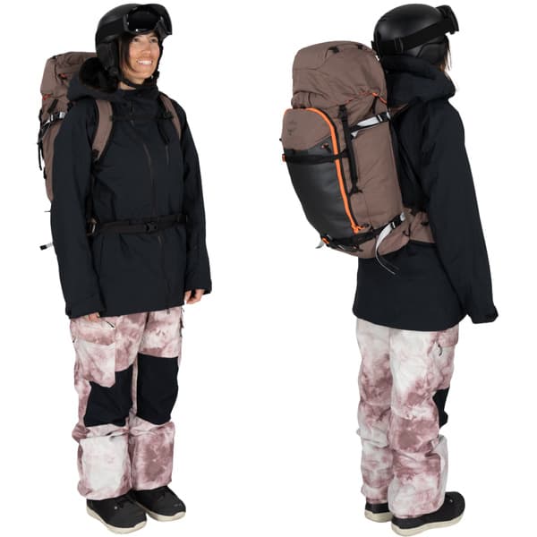 W's Sopris 45L Skidryggsäck Magma Brown/Raven Black, view: 14
