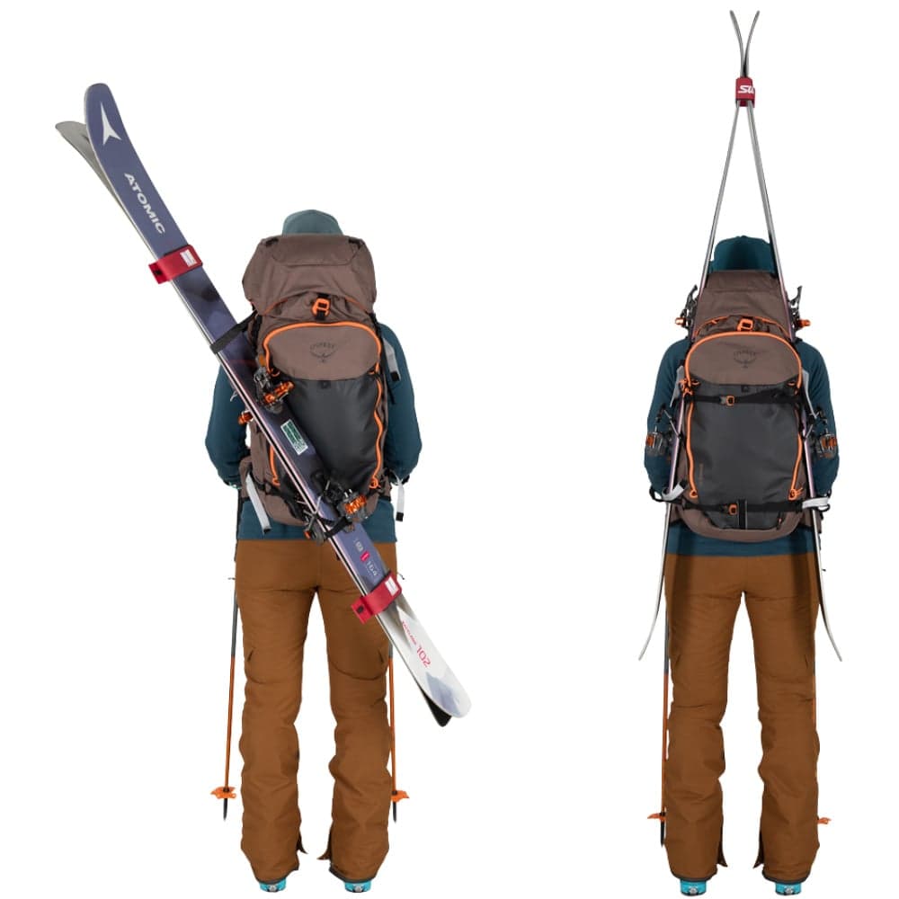 W's Sopris 45L Skidryggsäck Magma Brown/Raven Black, view: 17