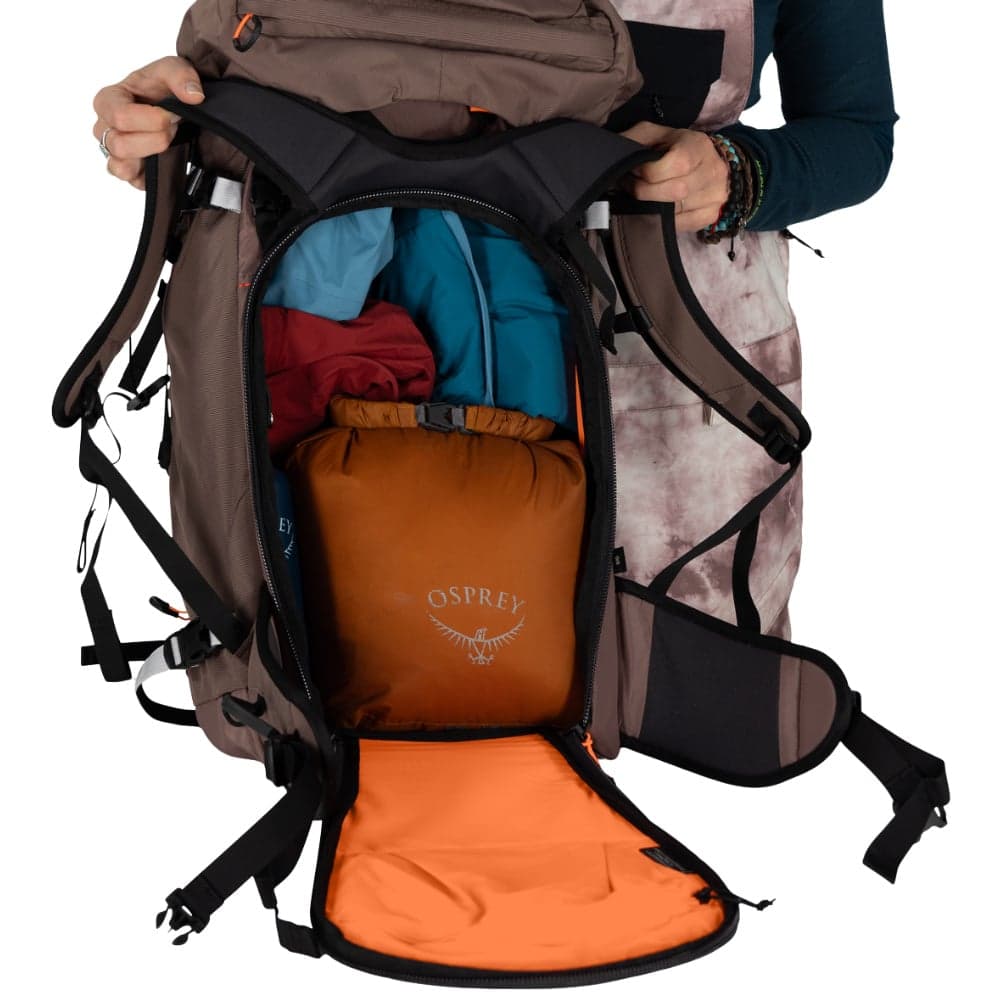 W's Sopris 45L Skidryggsäck Magma Brown/Raven Black, view: 12