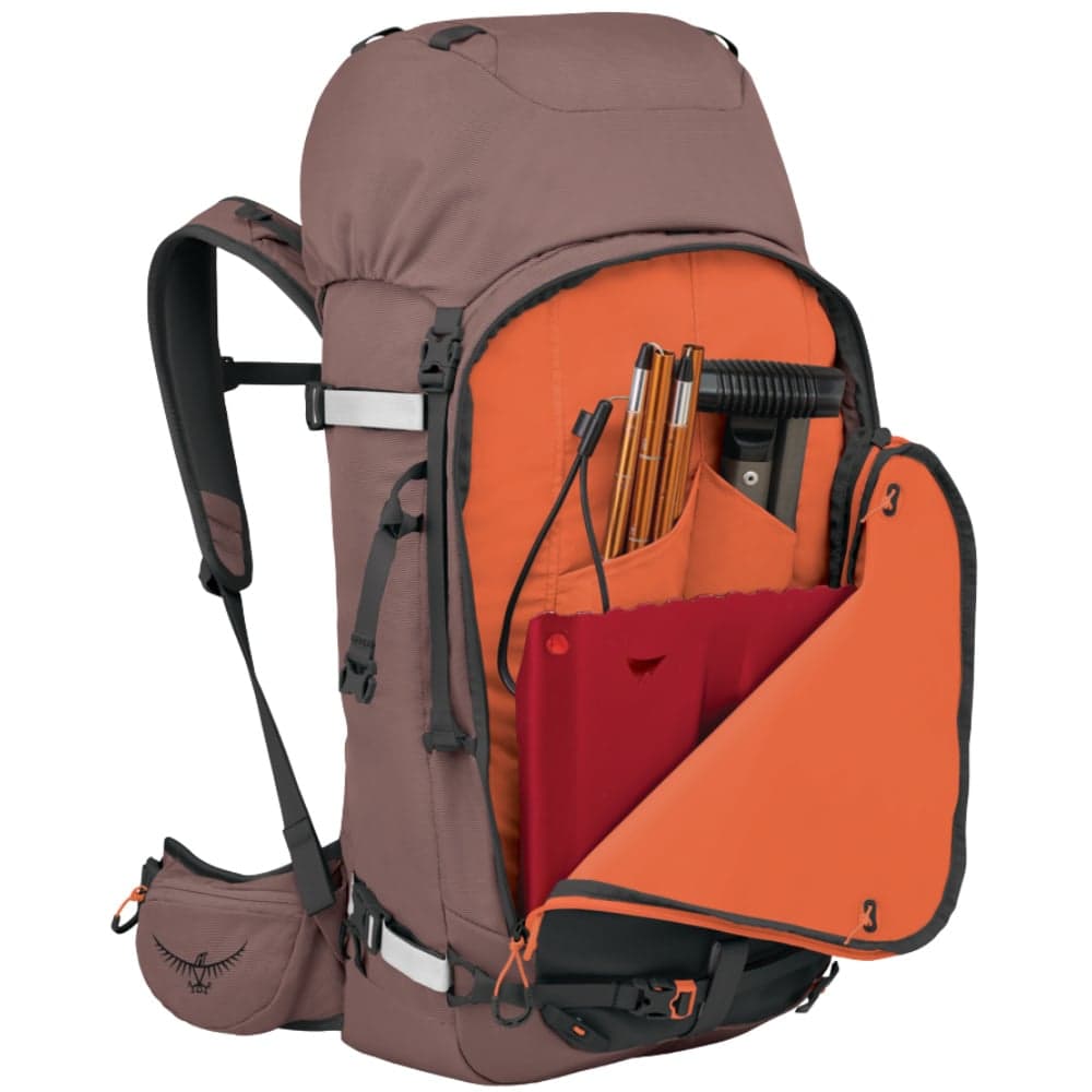 W's Sopris 45L Skidryggsäck Magma Brown/Raven Black, view: 4