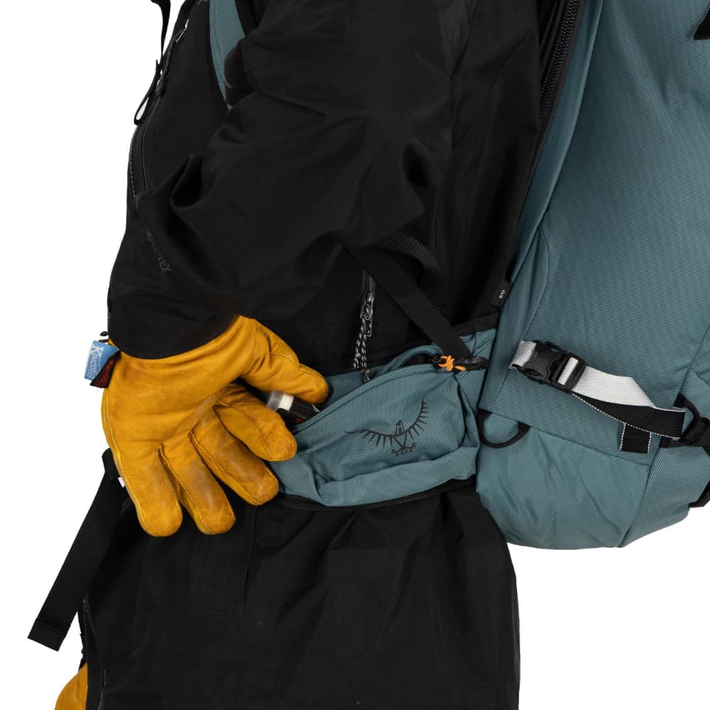 M's Soelden 32L Skidryggsäck Cascade Blue/Raven Black, view: 6