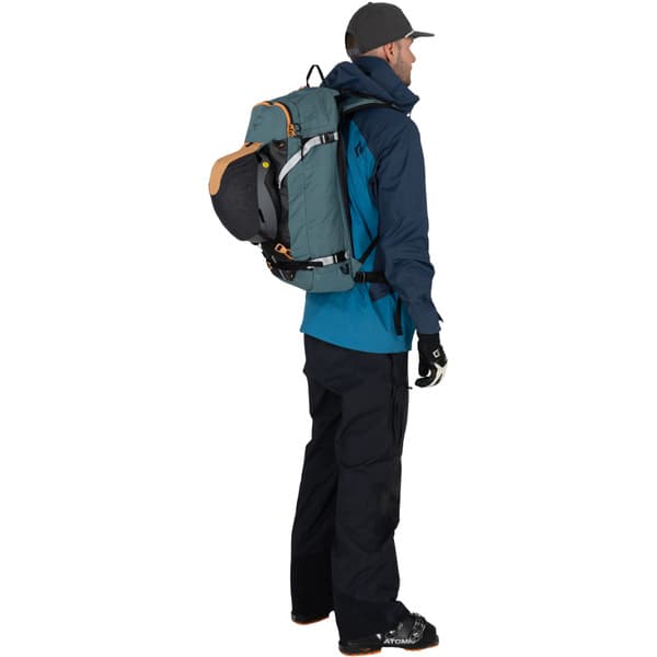 M's Soelden 25L Skidryggsäck Cascade Blue/Raven Black, view: 6