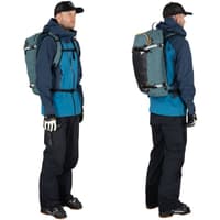 M's Soelden 25L Skidryggsäck Cascade Blue/Raven Black - view: 5