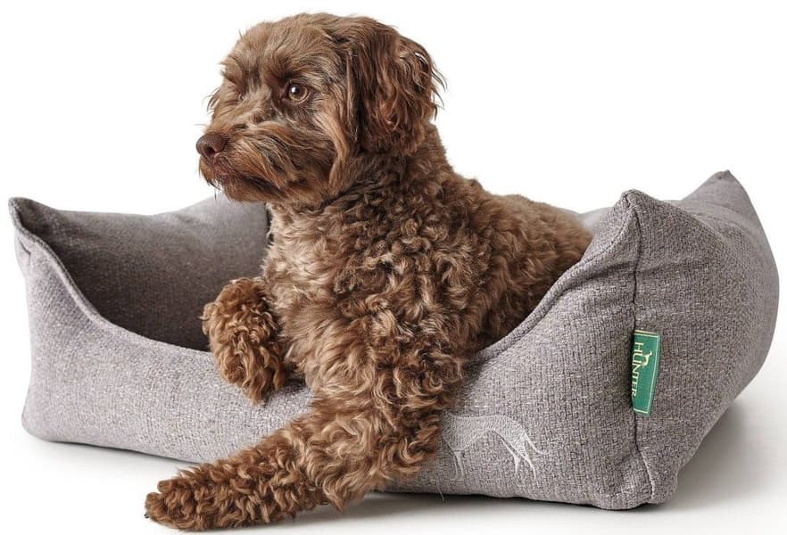 HUNTER Prag Hundeseng Grå M, view: 1