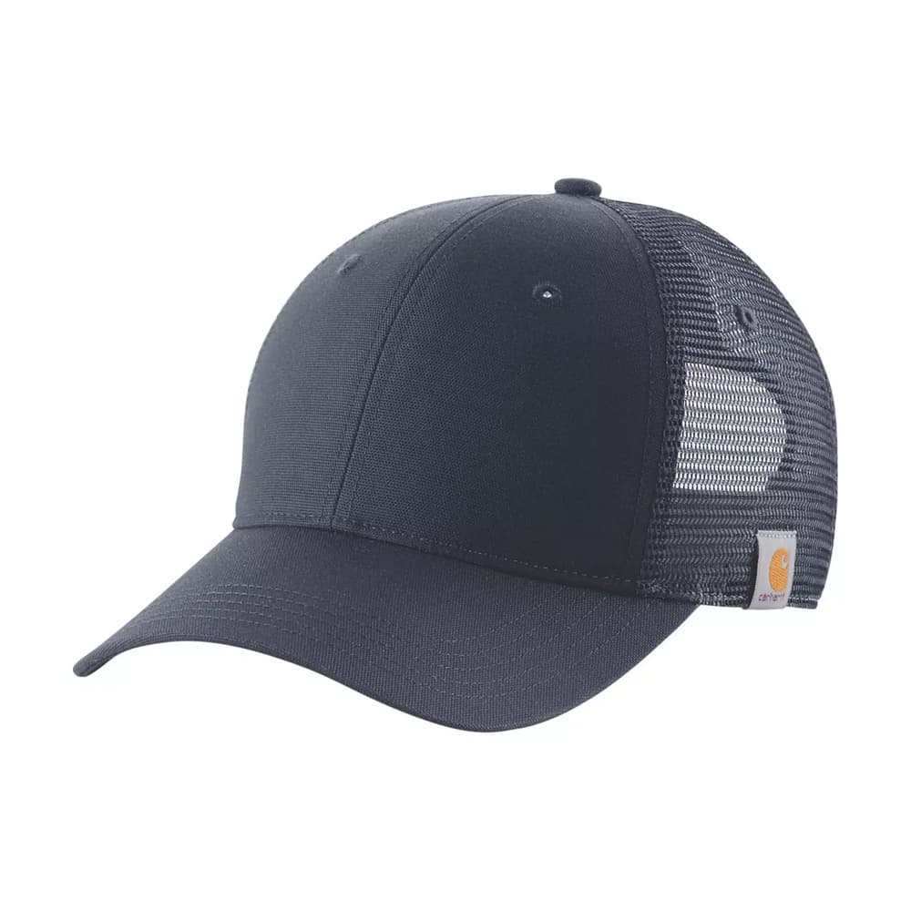 Canvas Mesh Back Cap Navy, view: 0