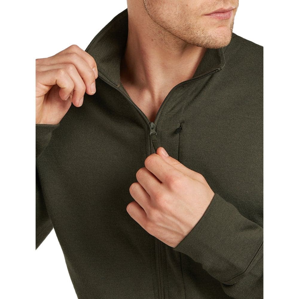 M's Merino 260 Quantum Iv Ls Zip Dk Loden, view: 3