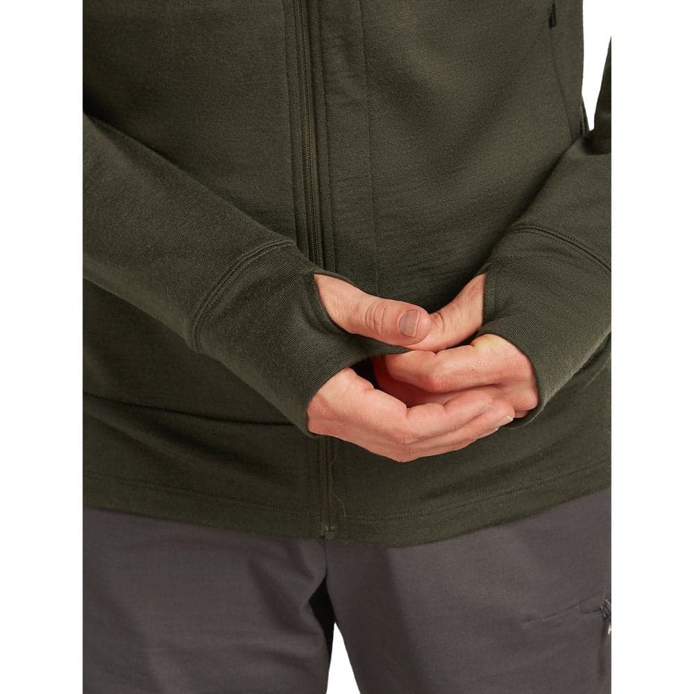 M's Merino 260 Quantum Iv Ls Zip Dk Loden, view: 4