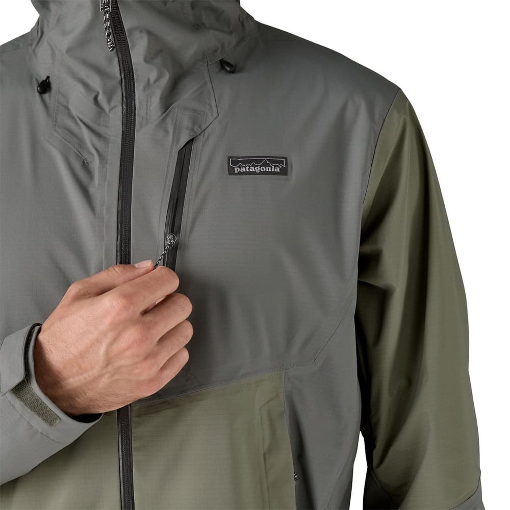 M's Granite Crest Rain Jacket River Rock Green, view: 3