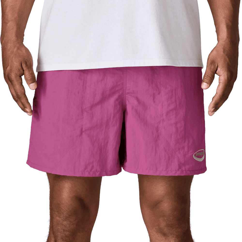 M's Baggies Shorts - 5 In. '95 Oval Logo: Faded Magenta, view: 1