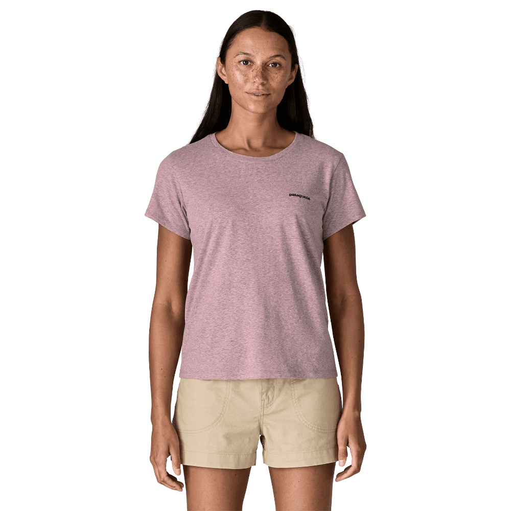 W's P-6 Logo Responsibili-Tee Quiet Violet, view: 2