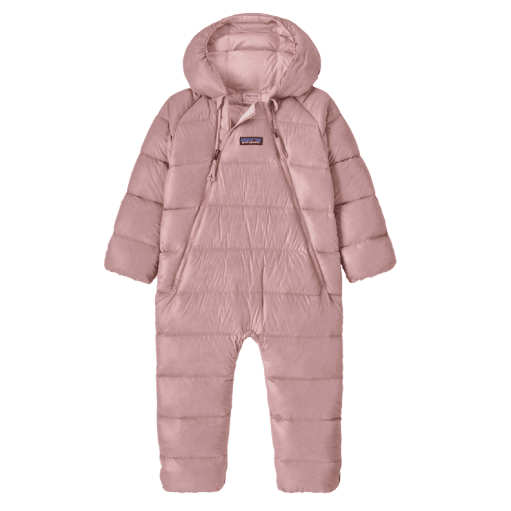 Infant Hi-Loft Down Sweater Bunting Fuzzy Mauve, view: 0