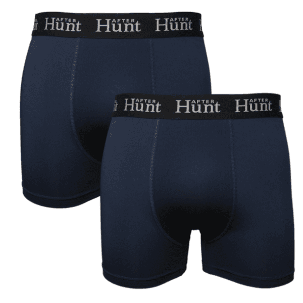 Mens Boxer Underwear Short 2-pack Dark Blue, view: 1