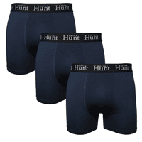 Mens Boxer Underwear Short 3-pack Dark Blue - view: 1