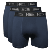 Mens Boxer Underwear Short 3-pack Dark Blue - view: 0