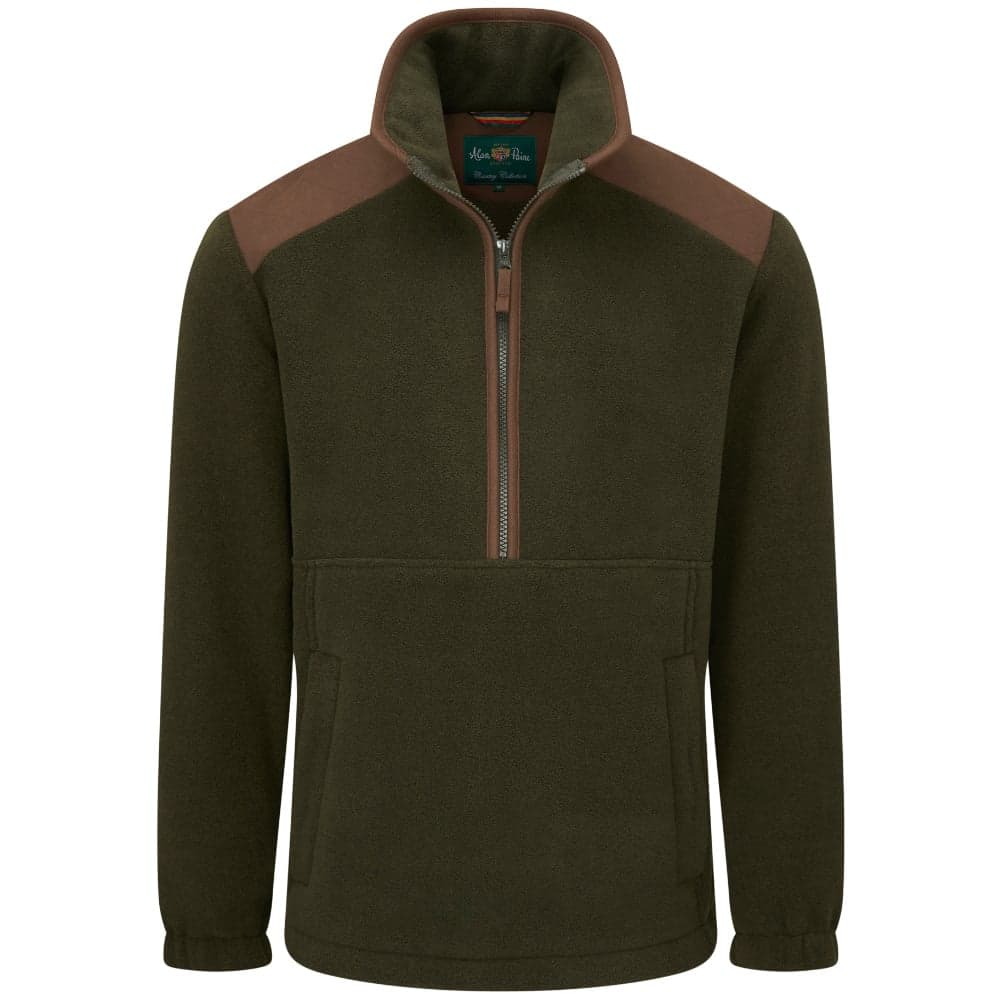 M's Aylsham Half Zip Fleece Green, view: 0