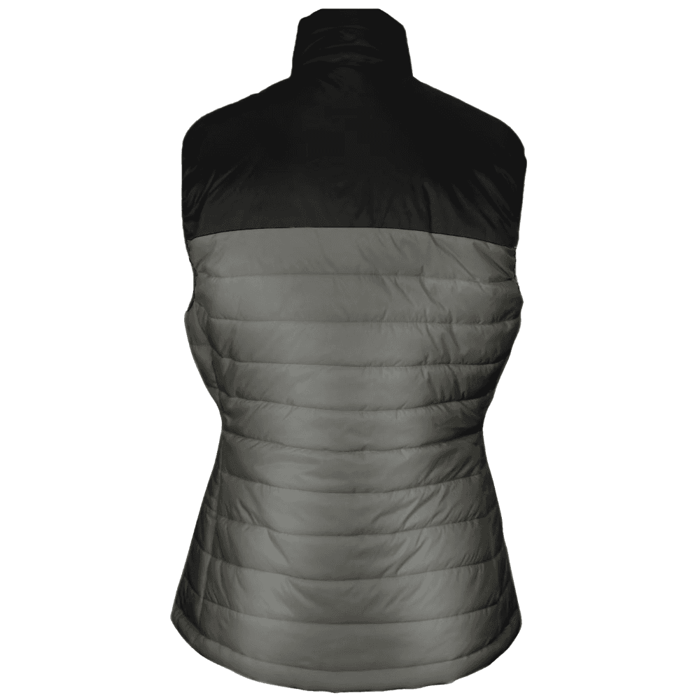 Heat Puff Vest Dunfri Varmevest Dame inkl Powerbank Grågrønn, view: 1