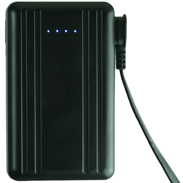 Heat SurroundToe Tykk Varmestrømpe inkl Powerbank Svart, view: 2