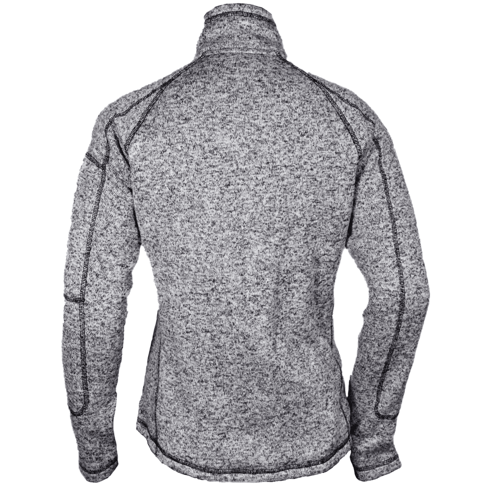 Heat Weaveguard Strikket Varmejakke Dame inkl Powerbank Gråmelert, view: 1