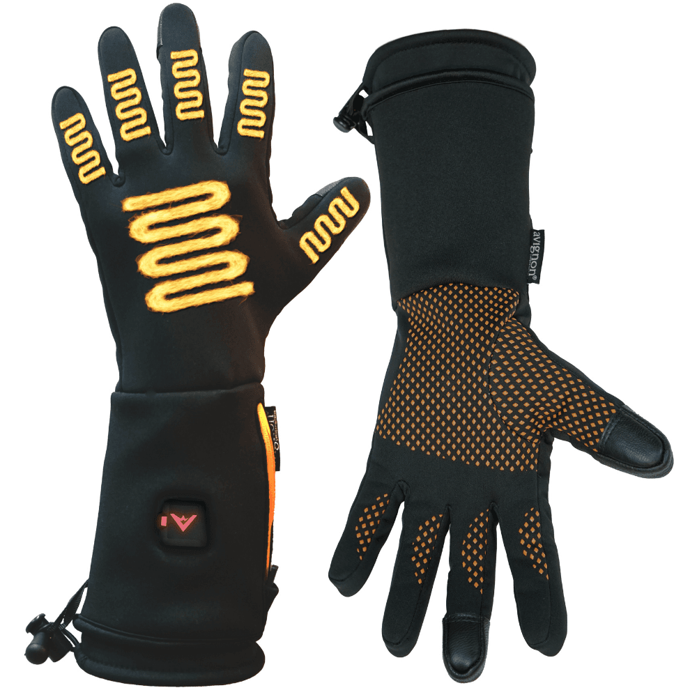 Heat Skin Xtrm Edition Tynn Varmehandske inkl Powerbanks, view: 2
