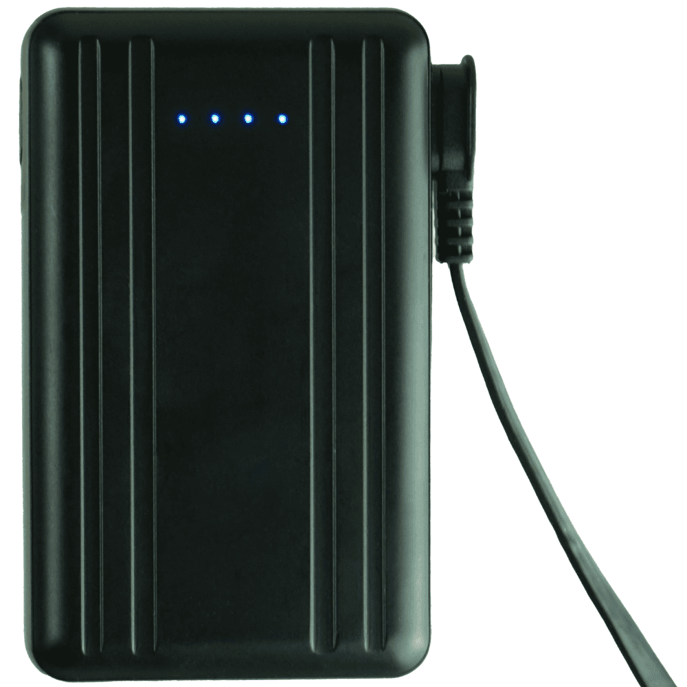 Heat SurroundActive Tynn Varmesokk inkl Powerbank Basic Grey, view: 2