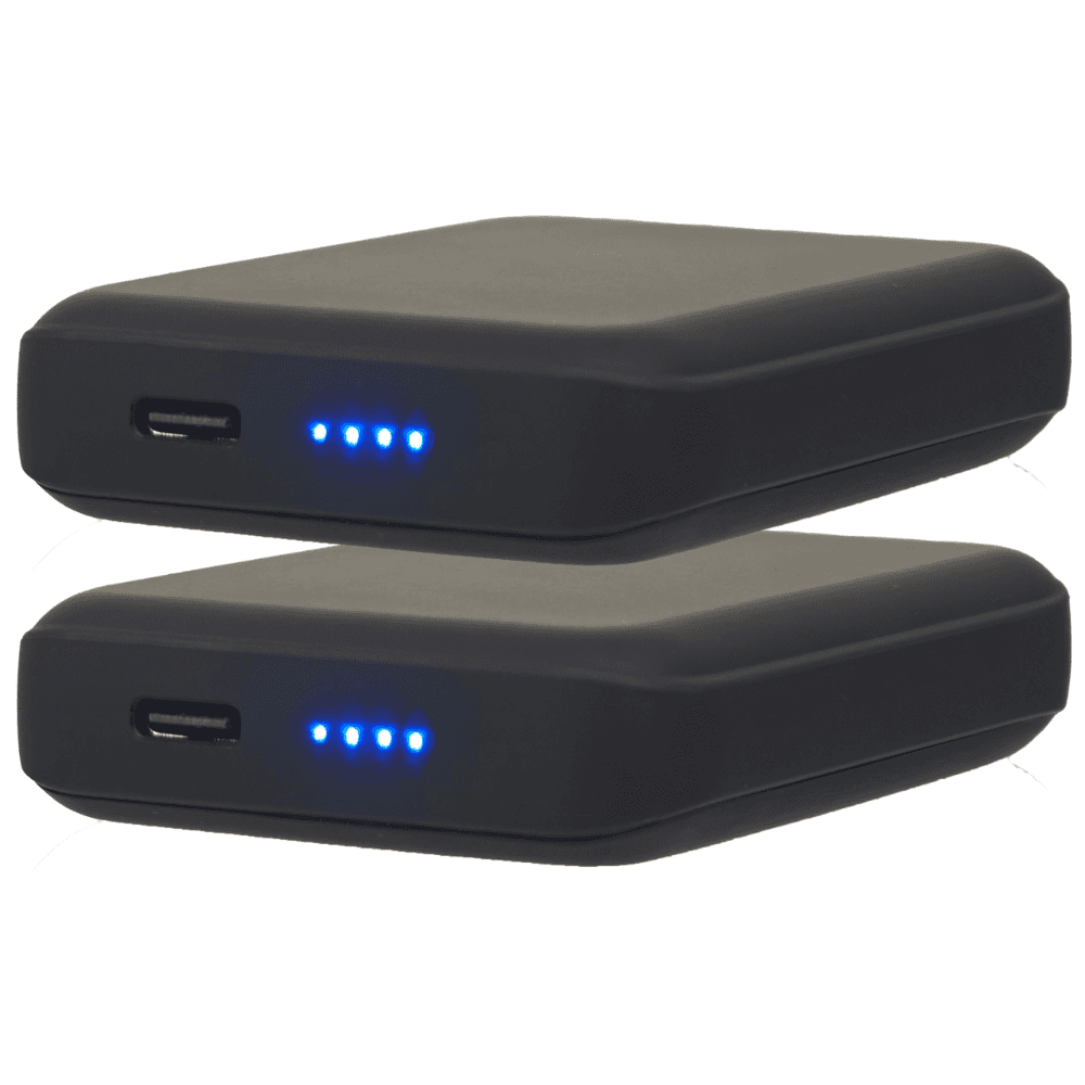 Heat Flexduo Tynn Varmehanske Utfellbar Luve Basic Inkl Powerbank Svart, view: 6