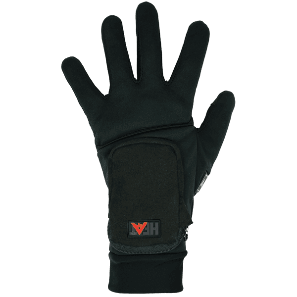 Heat Flexduo Tynn Varmehanske Utfellbar Luve Basic Inkl Powerbank Svart, view: 0