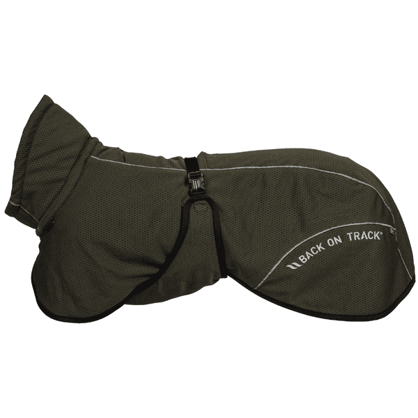 Bay Mesh Coat Low Set Tail 55-65 cm Olive, view: 0