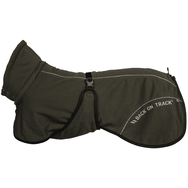 Bay Mesh Coat High Set Tail 55-65 cm Olive, view: 0