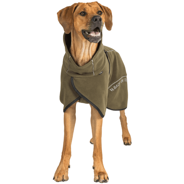 Bay Fleece Coat Low Set Tail 55-65 cm Olive, view: 1