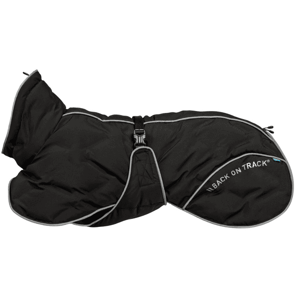 Bay Padded Coat High Set Tail 25-35 cm Black, view: 0