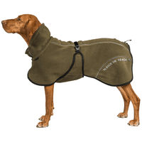 Bay Fleece Coat High Set Tail 55-65 cm Olive - view: 1