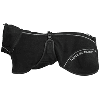 Bay Fleece Coat High Set Tail 55-65 cm Black - view: 0