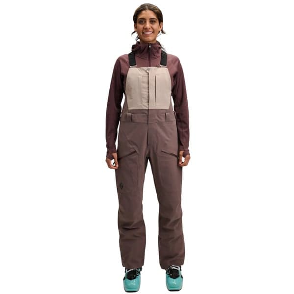 W's Recon Stretch Bibs Pale Mauve-Dark Mauve, view: 1