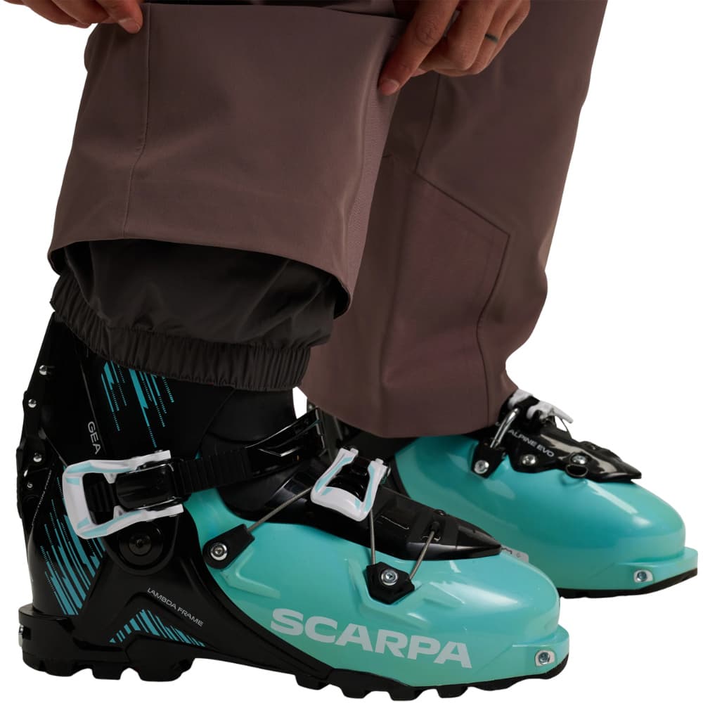 W's Recon Stretch Bibs Pale Mauve-Dark Mauve, view: 9