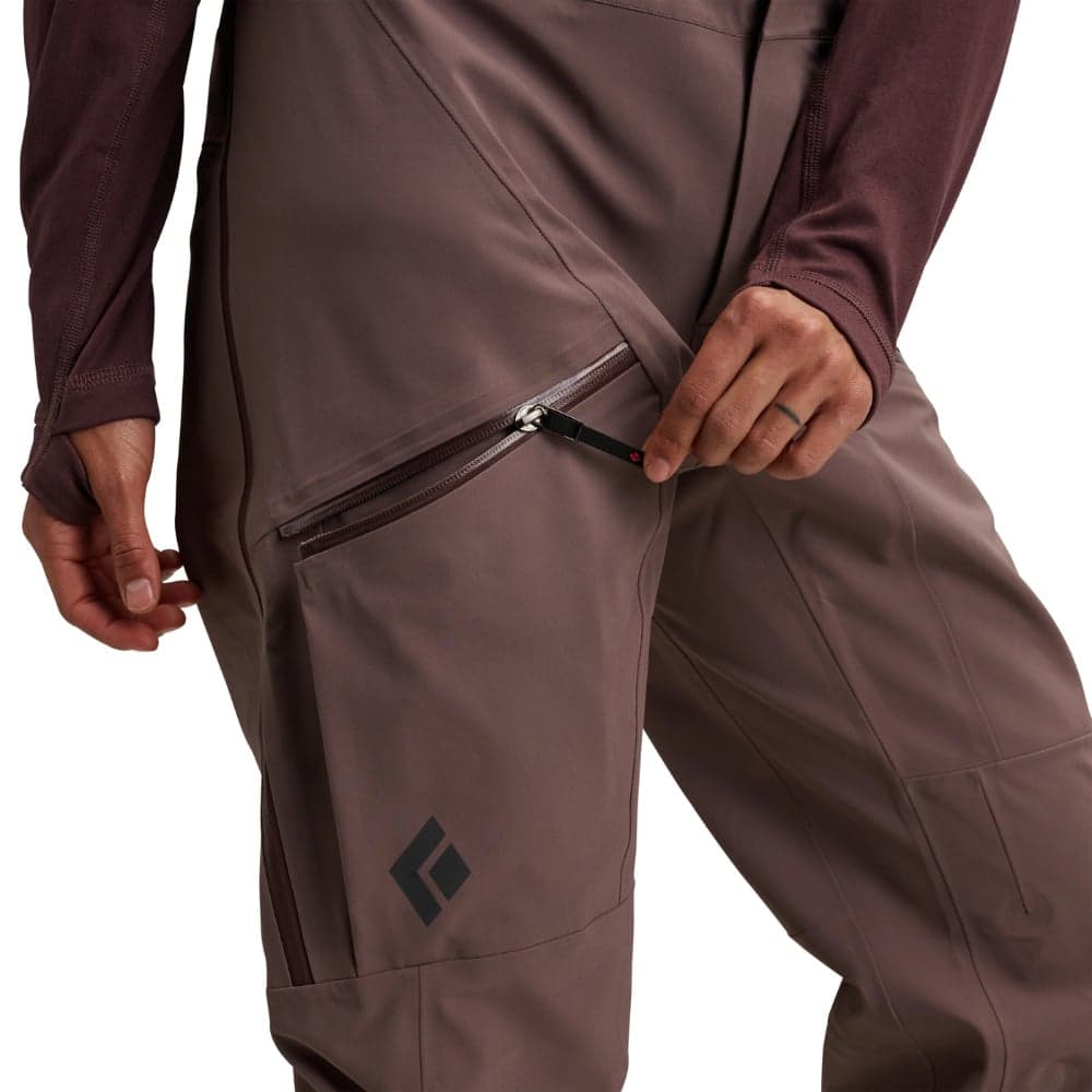 W's Recon Stretch Bibs Pale Mauve-Dark Mauve, view: 7