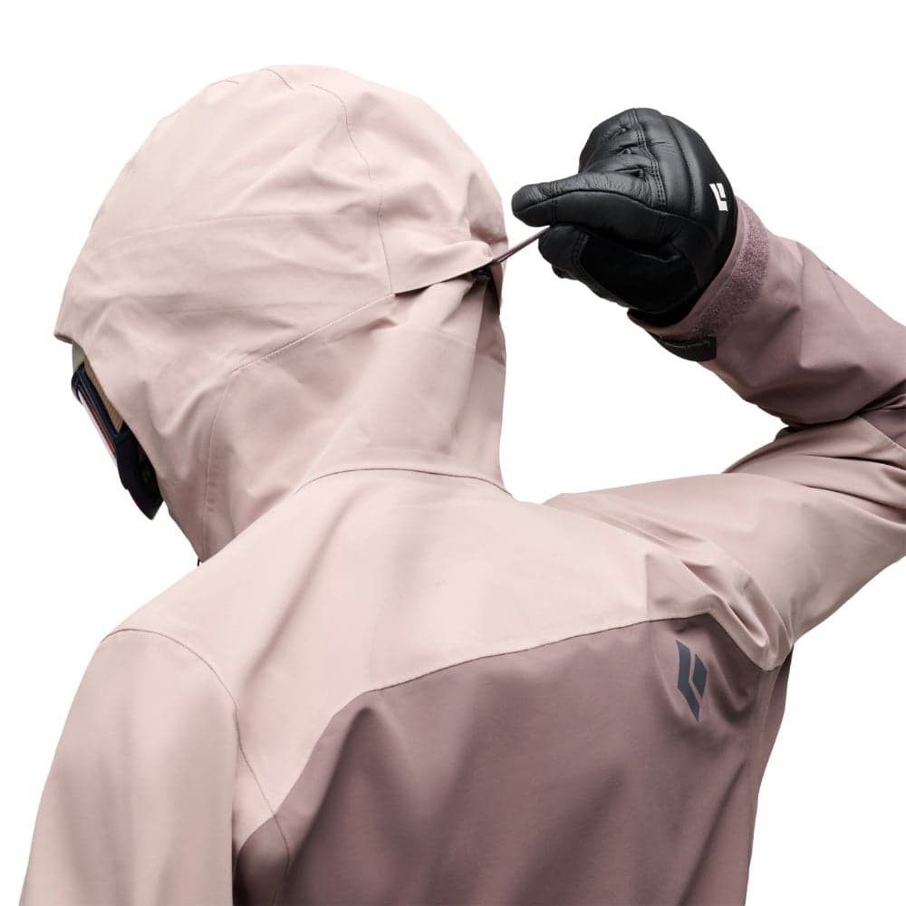 W's Recon Stretch Ski Shell Pale Mauve-Dark Mauve, view: 5