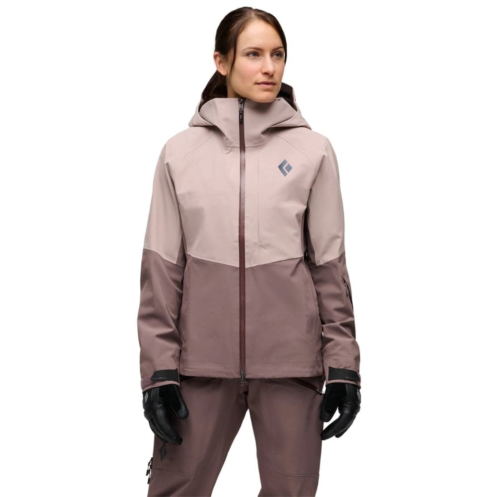W's Recon Stretch Ski Shell Pale Mauve-Dark Mauve, view: 1