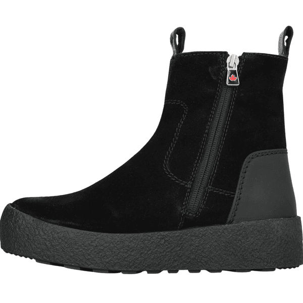 W's Quebec Grip Rubber Heel Suede Black, view: 3