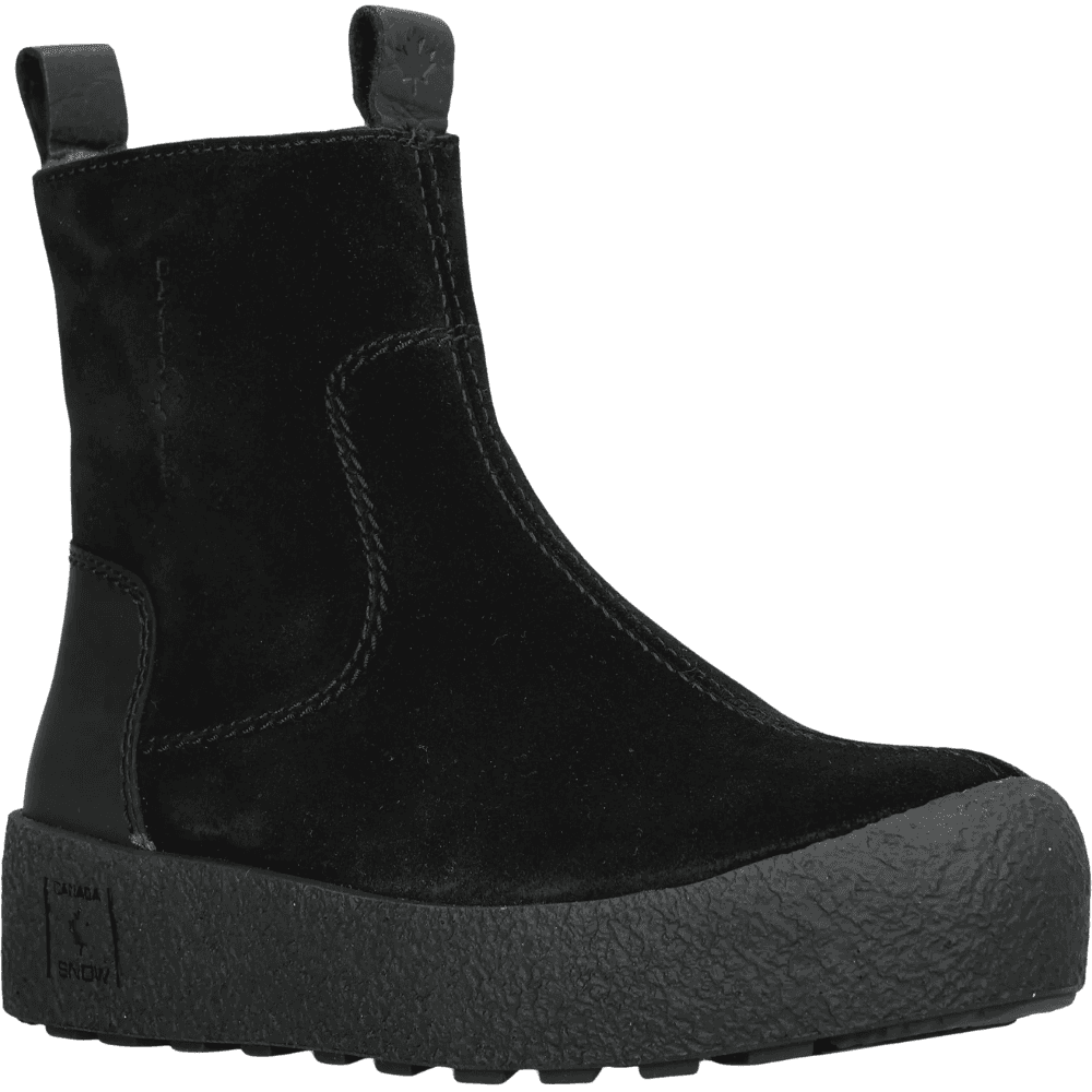 W's Quebec Grip Rubber Heel Suede Black, view: 1